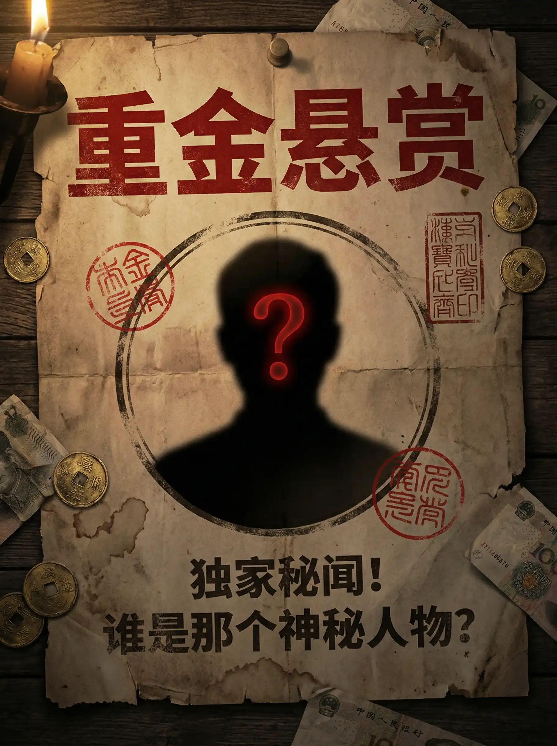 奶子即正义 - 重金悬赏线索征集令
